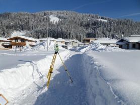 Vermessung Hochfilzen